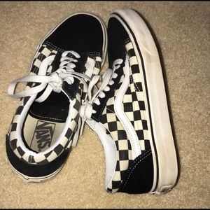 Checkered Vans